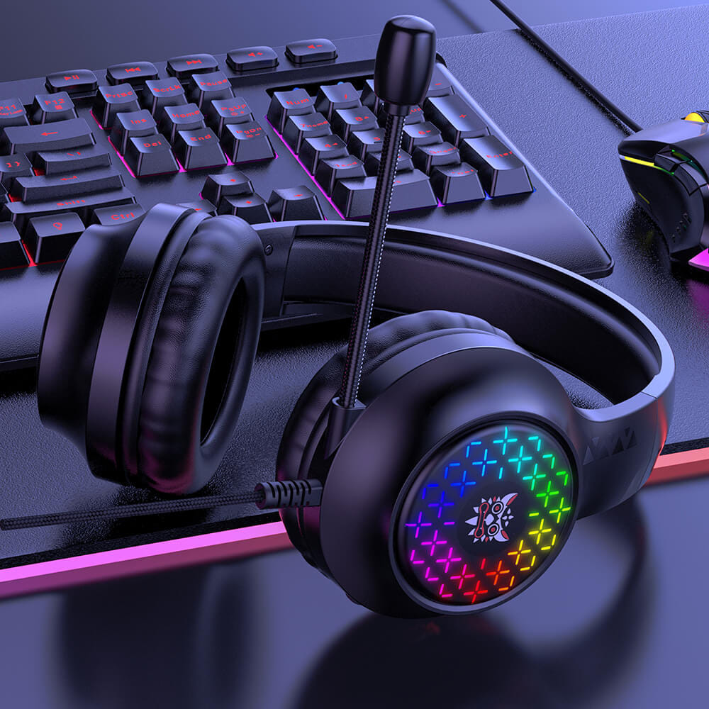 หูฟังเกมมิ่ง ONIKUMA X7 PRO GAMING HEADSET - สีดำ_6